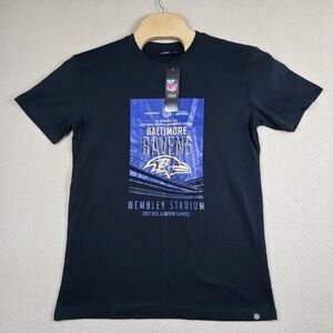 New Baltimore Ravens London 2017 T Shirt Mens Large Wembley Stadium NFL Football